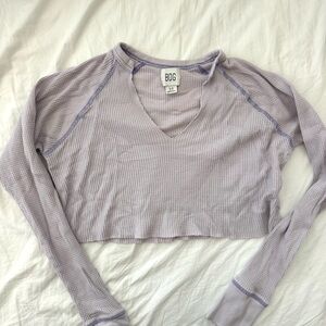 Urban Outfitters BDG Purple Long Sleeve Top